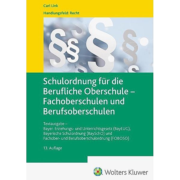 Schulordnung für die Berufliche Oberschule - Fachoberschulen und Berufsoberschulen