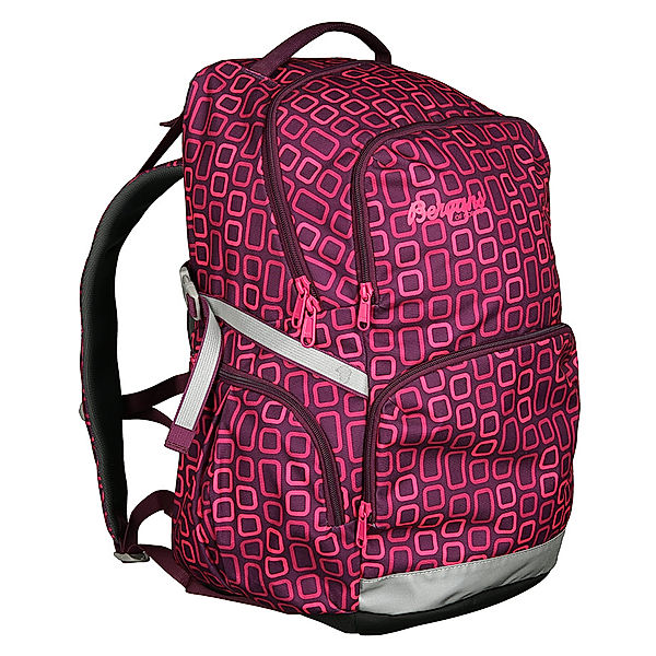 Bergans Schulranzen 2GO PLUM SQUARE (28x45x26) in lila/pink