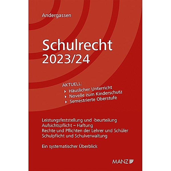 Schulrecht 2023/24, Armin Andergassen