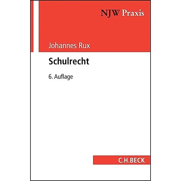 Schulrecht, Johannes Rux