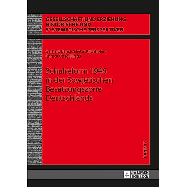 Schulreform 1946 in der Sowjetischen Besatzungszone Deutschlands