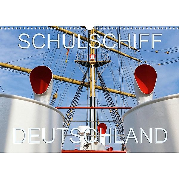 Schulschiff Deutschland in Bremen-Vegesack (Wandkalender 2021 DIN A3 quer), Happyroger