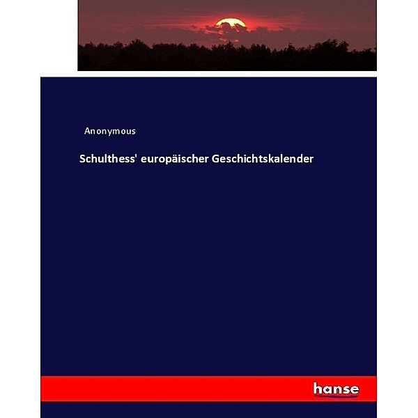 Schulthess' europäischer Geschichtskalender, Heinrich Preschers