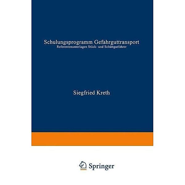 Schulungsprogramm Gefahrguttransport