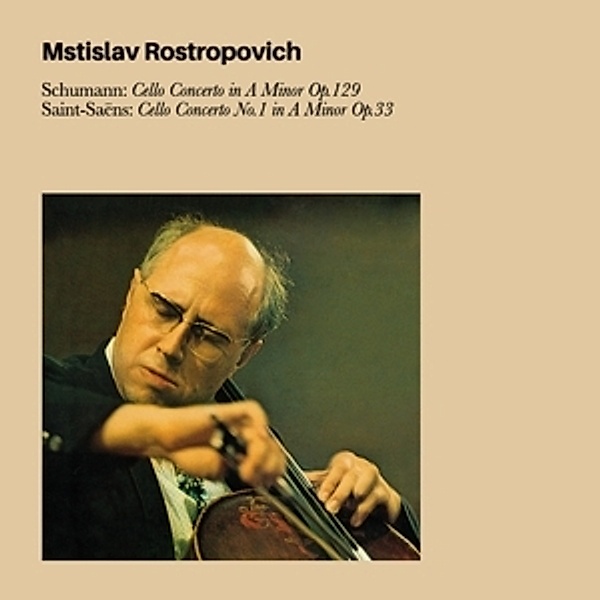 Schumann Cello Concerto In A Minor Op.129/+, Mstislav Rostropowitsch