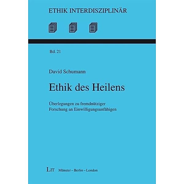 Schumann, D: Ethik des Heilens, David Schumann