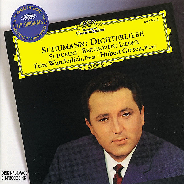 Schumann: Dichterliebe / Beethoven & Schubert: Lieder, Fritz Wunderlich, Hubert Giesen
