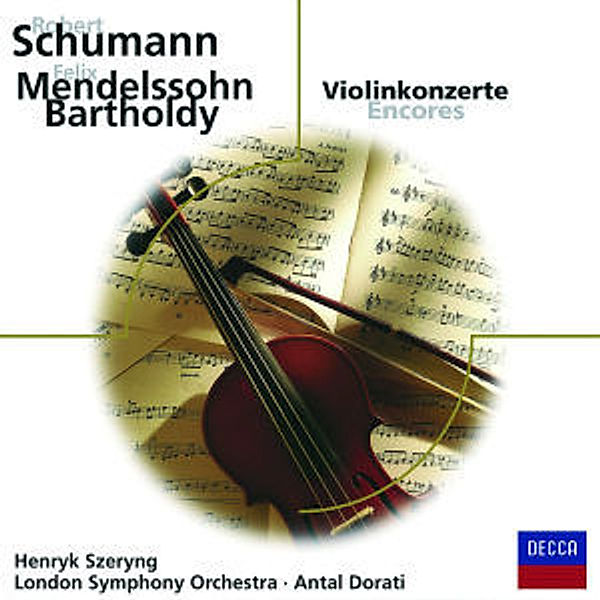 Schumann, Mendelssohn: Violin Concertos in D minor - Violin Concerto in E minor, Szeryng, Dorati, Lso