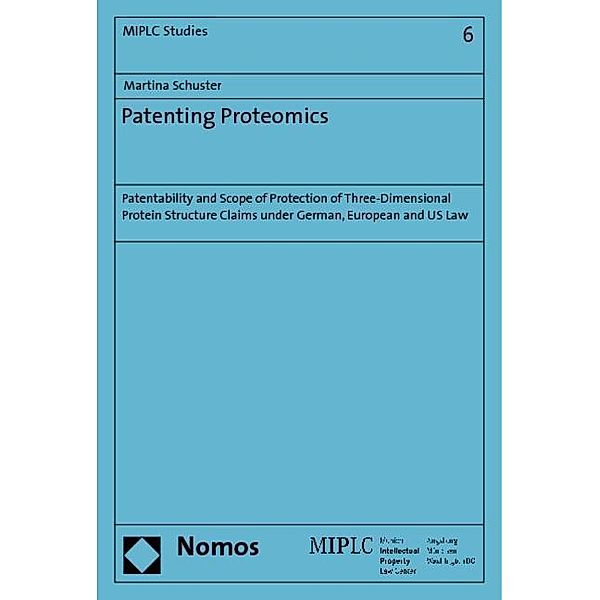 Schuster, M: Patenting Proteomics, Martina Schuster