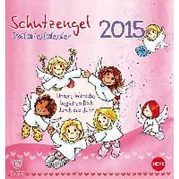 Schutzengel Glücksbringer Postkartenkalender 2015