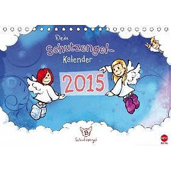 Schutzengel Kalender (Tischkalender 2015 DIN A5 quer), Studio B