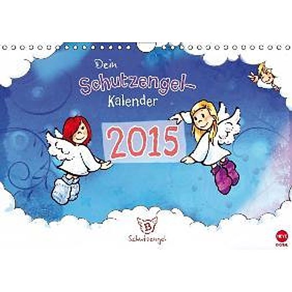 Schutzengel Kalender (Wandkalender 2015 DIN A4 quer), Studio B