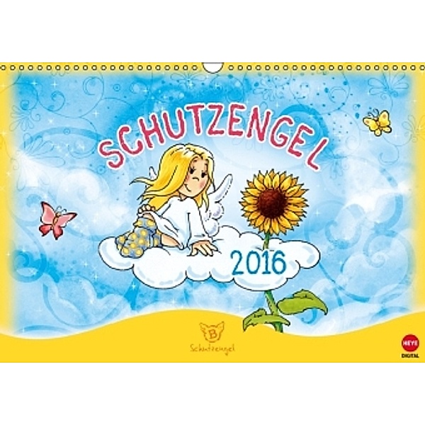 Schutzengel Kalender (Wandkalender 2016 DIN A3 quer), Studio B