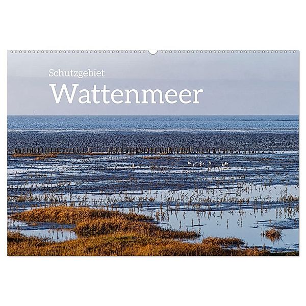 Schutzgebiet Wattenmeer (Wandkalender 2025 DIN A2 quer), CALVENDO Monatskalender, Calvendo, Markus Beck