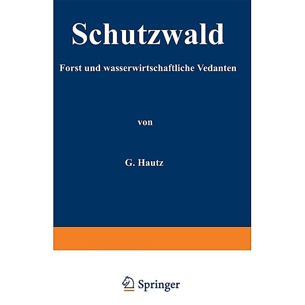Schutzwald, H. Kantz