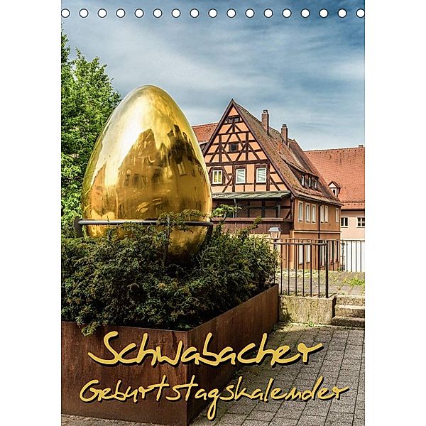 Schwabach Geburtstagskalender (Tischkalender 2023 DIN A5 hoch), Thomas Klinder