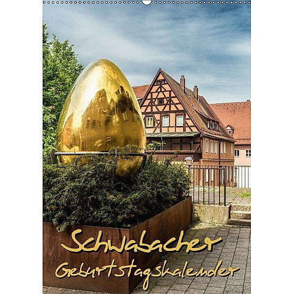 Schwabach Geburtstagskalender (Wandkalender 2018 DIN A2 hoch), Thomas Klinder