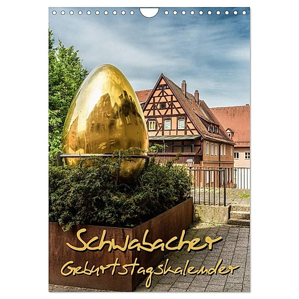 Schwabach Geburtstagskalender (Wandkalender 2024 DIN A4 hoch), CALVENDO Monatskalender, Thomas Klinder