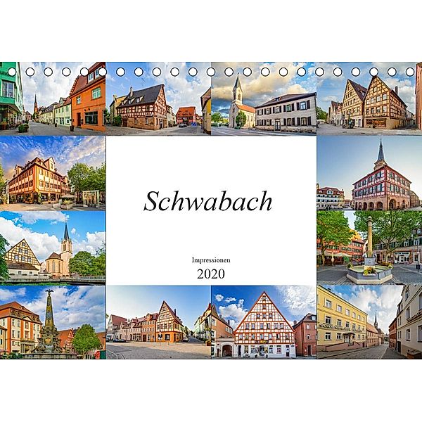 Schwabach Impressionen (Tischkalender 2020 DIN A5 quer), Dirk Meutzner