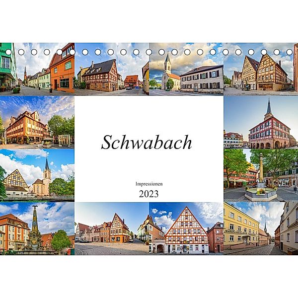 Schwabach Impressionen (Tischkalender 2023 DIN A5 quer), Dirk Meutzner