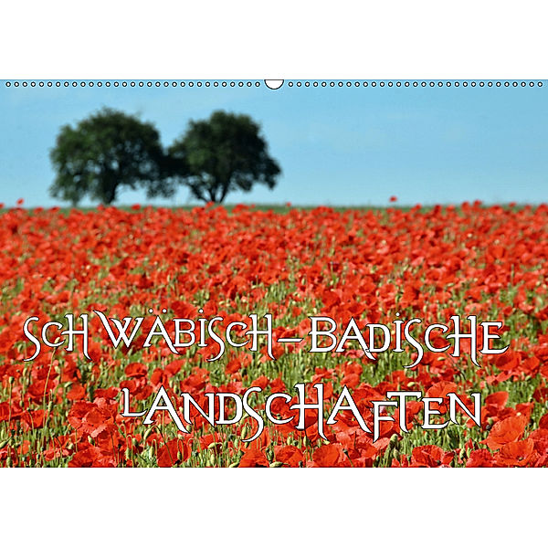 SCHWÄBISCH-BADISCHE LANDSCHAFTEN (Wandkalender 2019 DIN A2 quer), Simone Mathias