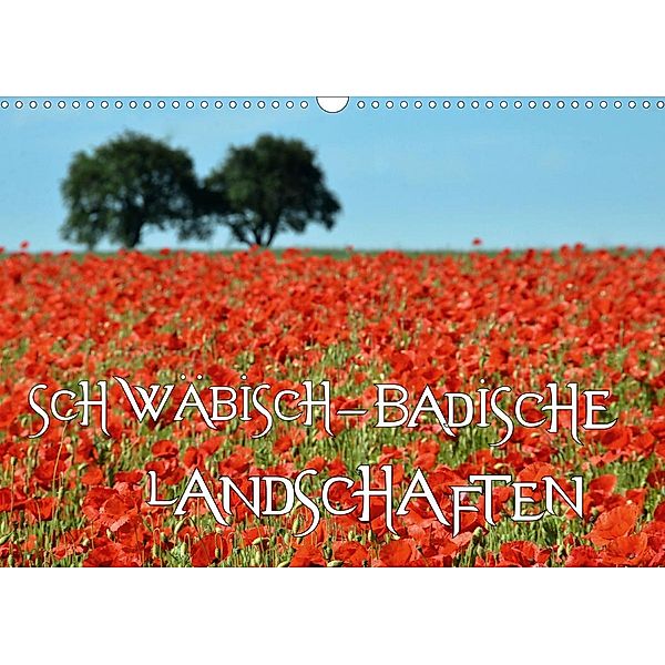 SCHWÄBISCH-BADISCHE LANDSCHAFTEN (Wandkalender 2020 DIN A3 quer), Simone Mathias