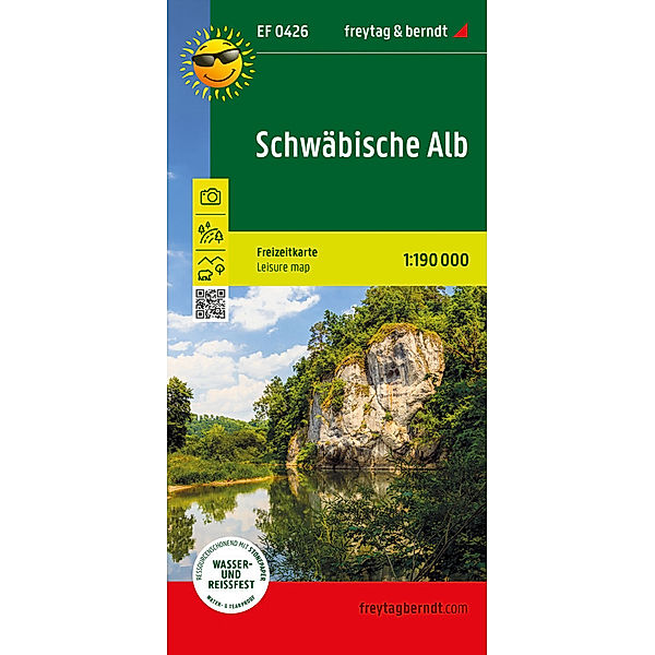 Schwäbische Alb, Erlebnisführer 1:170.000, freytag & berndt, EF 0426
