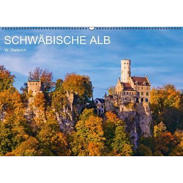 SCHWÄBISCHE ALB W.Dieterich (Wandkalender 2015 DIN A2 quer), Werner Dieterich