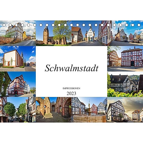 Schwalmstadt Impressionen (Tischkalender 2023 DIN A5 quer), Dirk Meutzner