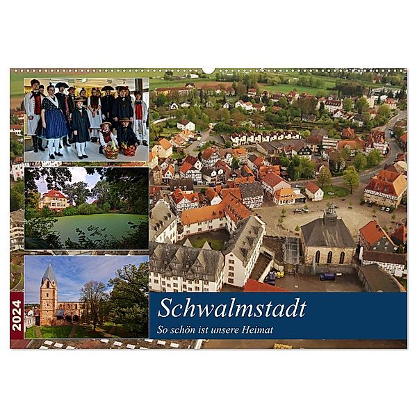 Schwalmstadt (Wandkalender 2024 DIN A2 quer), CALVENDO Monatskalender, Lutz Klapp