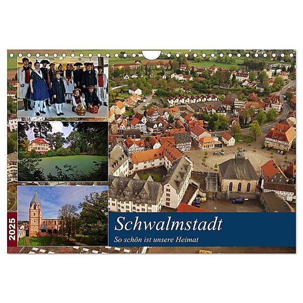 Schwalmstadt (Wandkalender 2025 DIN A4 quer), CALVENDO Monatskalender, Calvendo, Lutz Klapp