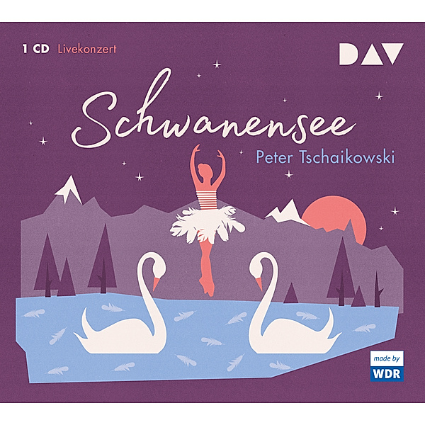 Schwanensee,1 Audio-CD, Peter I. Tschaikowski