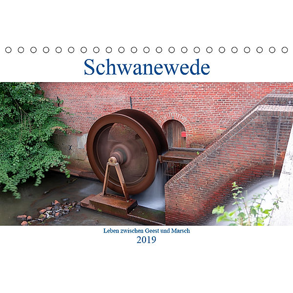 Schwanewede in den 4 Jahreszeiten (Tischkalender 2019 DIN A5 quer), Andreas Jannusch