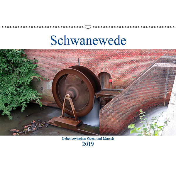 Schwanewede in den 4 Jahreszeiten (Wandkalender 2019 DIN A2 quer), Andreas Jannusch
