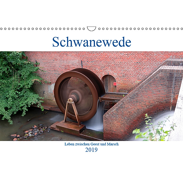 Schwanewede in den 4 Jahreszeiten (Wandkalender 2019 DIN A3 quer), Andreas Jannusch