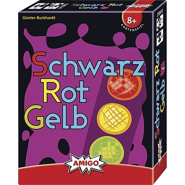 Amigo Verlag Schwarz Rot Gelb Refresh (Spiel), Günter Burkhardt