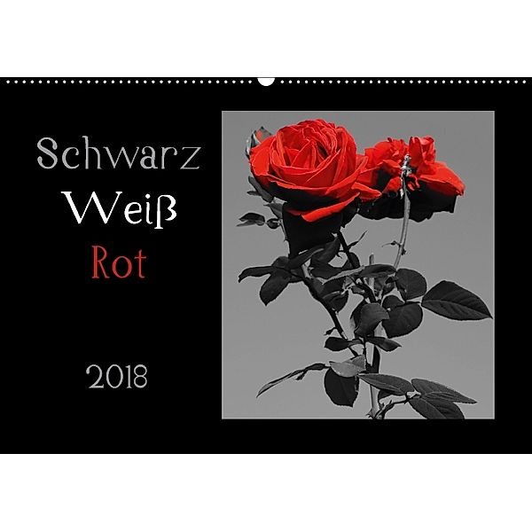 Schwarz-Weiß-Rot (Wandkalender 2018 DIN A2 quer), Flori0