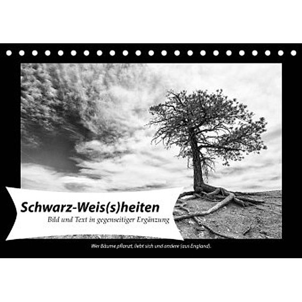 Schwarz-Weis(s)heiten (Tischkalender 2022 DIN A5 quer), Andreas Klesse