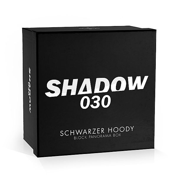 Schwarzer Hoody (Limited Block Panorama Box), Shadow030