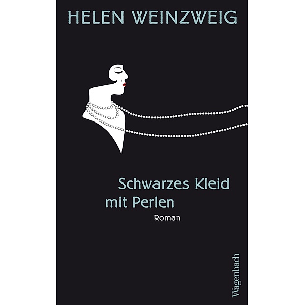 Schwarzes Kleid mit Perlen, Helen Weinzweg