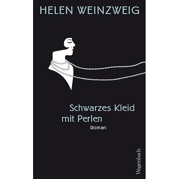 Schwarzes Kleid mit Perlen, Helen Weinzweig