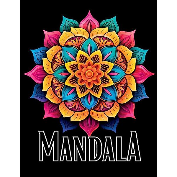 Schwarzes Mandala Malbuch, Lucy´s Schwarze Malbücher