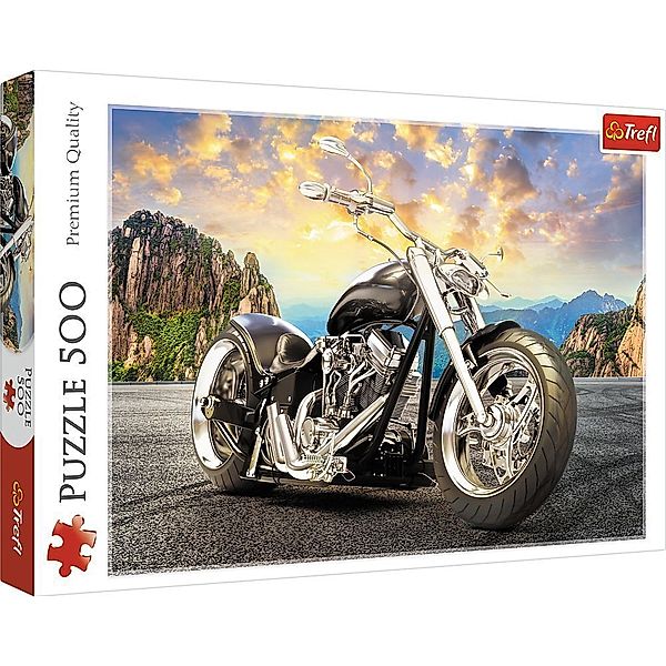 Trefl Schwarzes Motorrad (Puzzle)