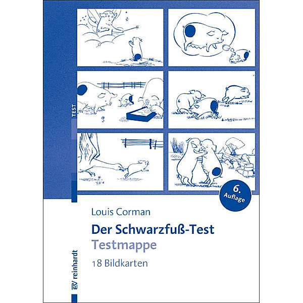 Schwarzfuss-Test, Testmappe, Louis Corman, Anna Dute-Corman