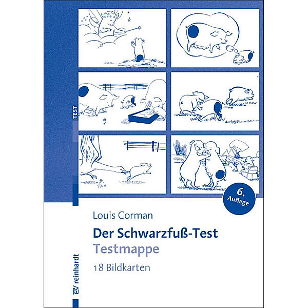 Schwarzfuß-Test, Testmappe, Louis Corman, Anna Dute-Corman