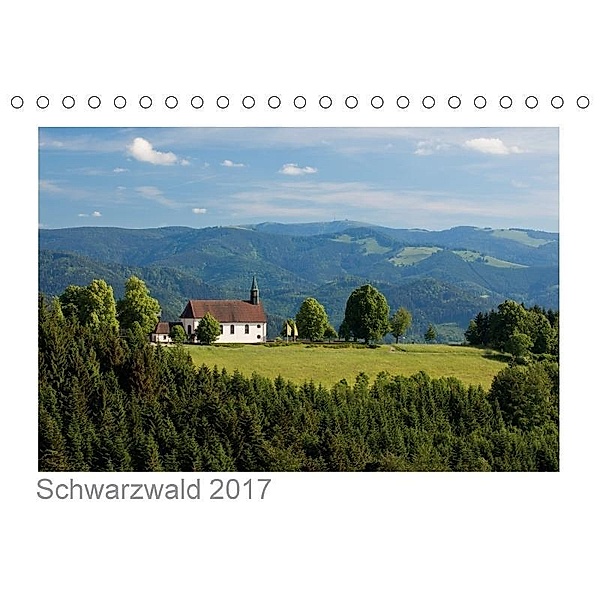 Schwarzwald 2017 (Tischkalender 2017 DIN A5 quer), k.A. kalender365.com