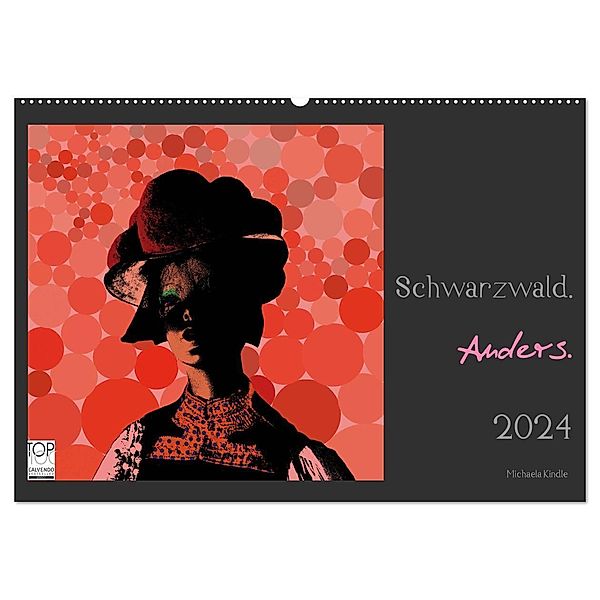 Schwarzwald. Anders. (Wandkalender 2024 DIN A2 quer), CALVENDO Monatskalender, Michaela Kindle