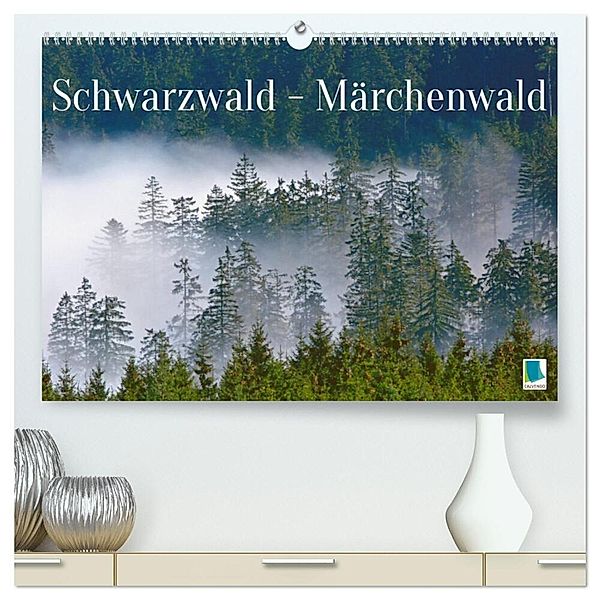 Schwarzwald - Märchenwald (hochwertiger Premium Wandkalender 2025 DIN A2 quer), Kunstdruck in Hochglanz, Calvendo
