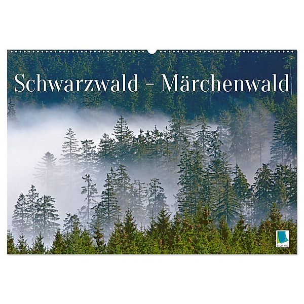 Schwarzwald - Märchenwald (Wandkalender 2025 DIN A2 quer), CALVENDO Monatskalender, Calvendo