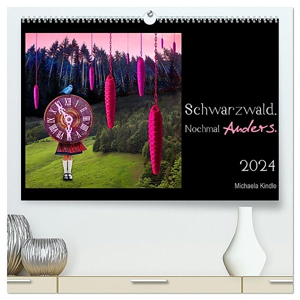 Schwarzwald. Nochmal Anders. (hochwertiger Premium Wandkalender 2024 DIN A2 quer), Kunstdruck in Hochglanz, Michaela Kindle